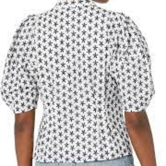 Club Monaco Embroidered Top size 8 - Picture 2 of 9